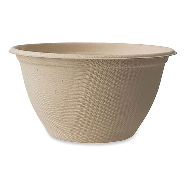 World Centric Fiber Bowls, 6 oz, 3.5 x 3.5 x 2, Natural, Paper, 1000PK BO-SC-U6-LFP - main